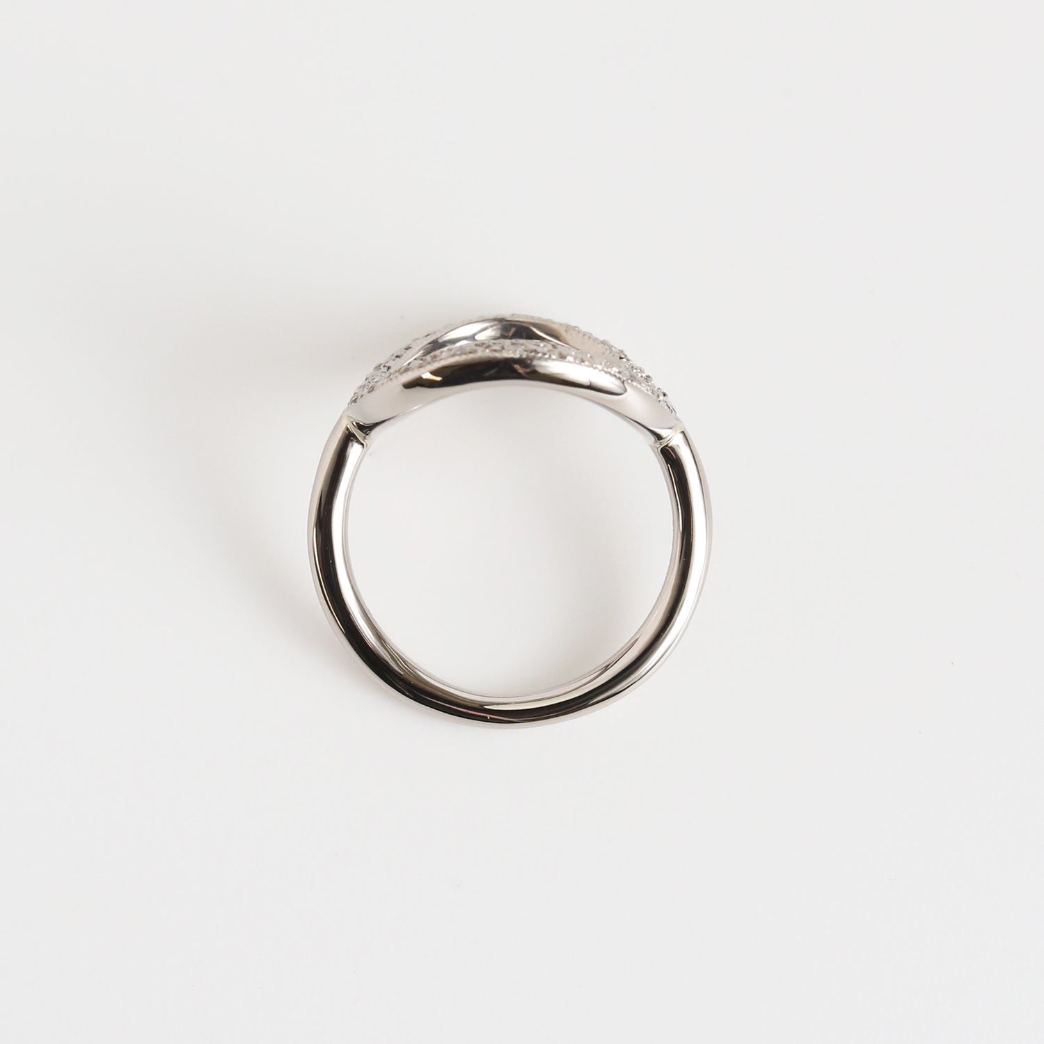 Le Marais | Oval Ring K18WG メッキなし