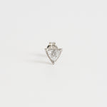 Grace Stud | Fancy Cut Diamond Pierce | Trilliant