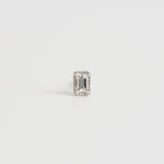 Grace Stud | Fancy Cut Diamond Pierce | Emerald