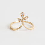 Verdure | Dress up Leaf Ring