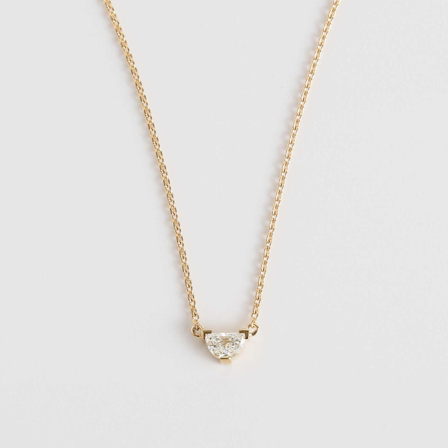Arc. |  Fancy cut Diamond Necklace