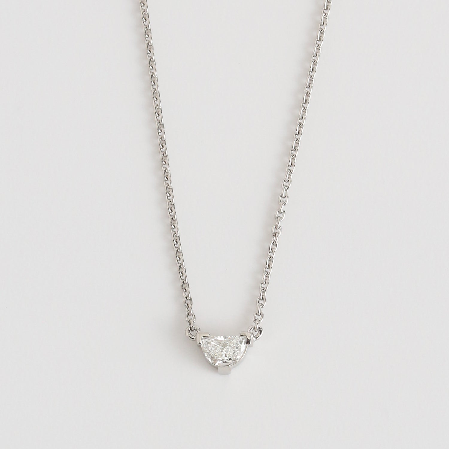 Arc. |  Fancy cut Diamond Necklace