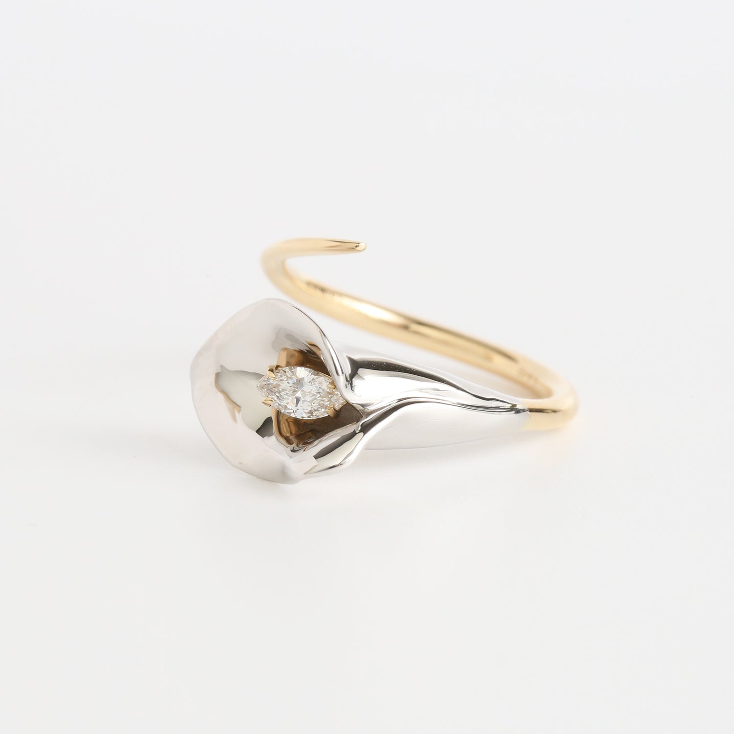 Calla lily Ring