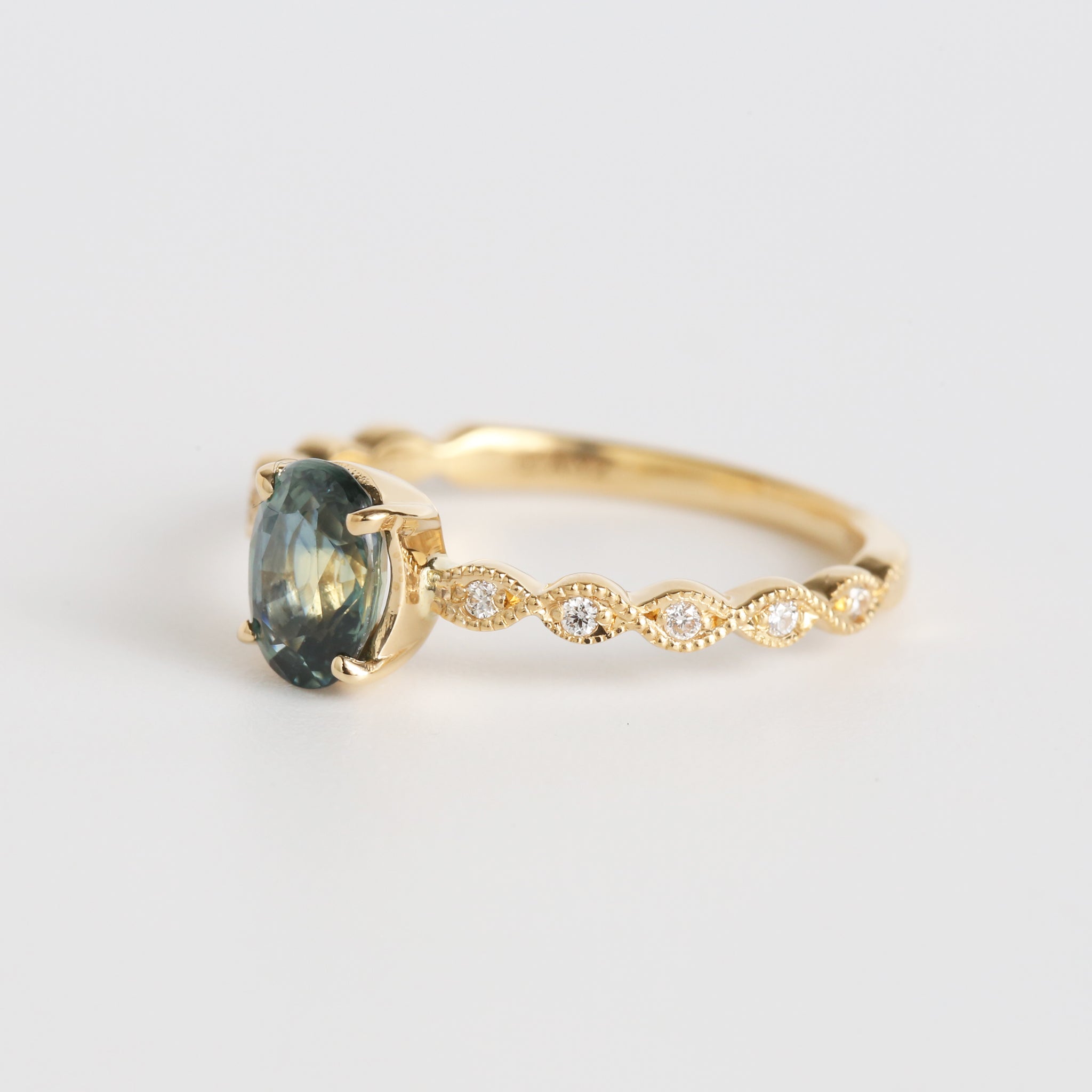 Verdure | Green Sapphire Ring – A-Y2