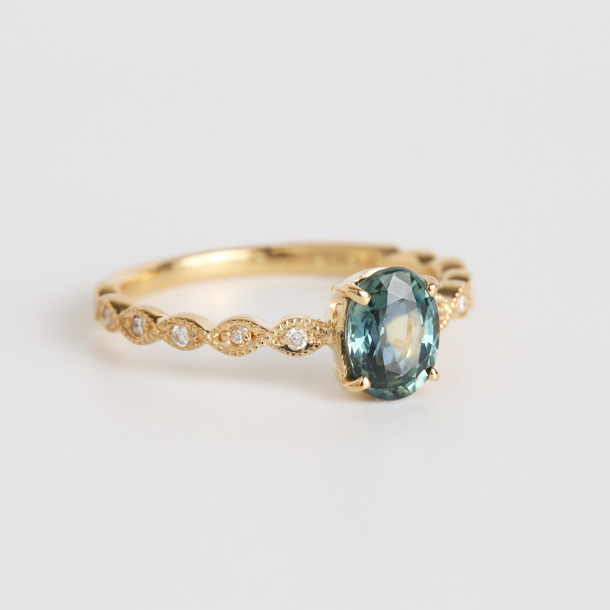 Verdure | Green Sapphire Ring – A-Y2