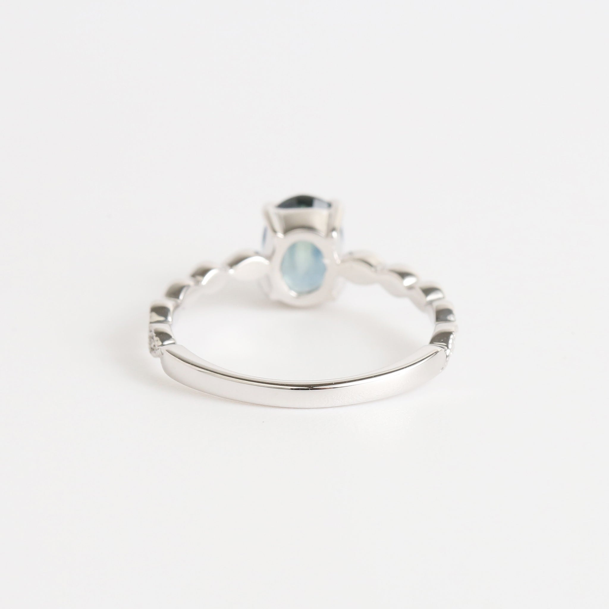【話題:水中OK:色あせなし】AVARIA☆Verity Heart Ring Verdure | Bule Sapphire Ring – A-Y2