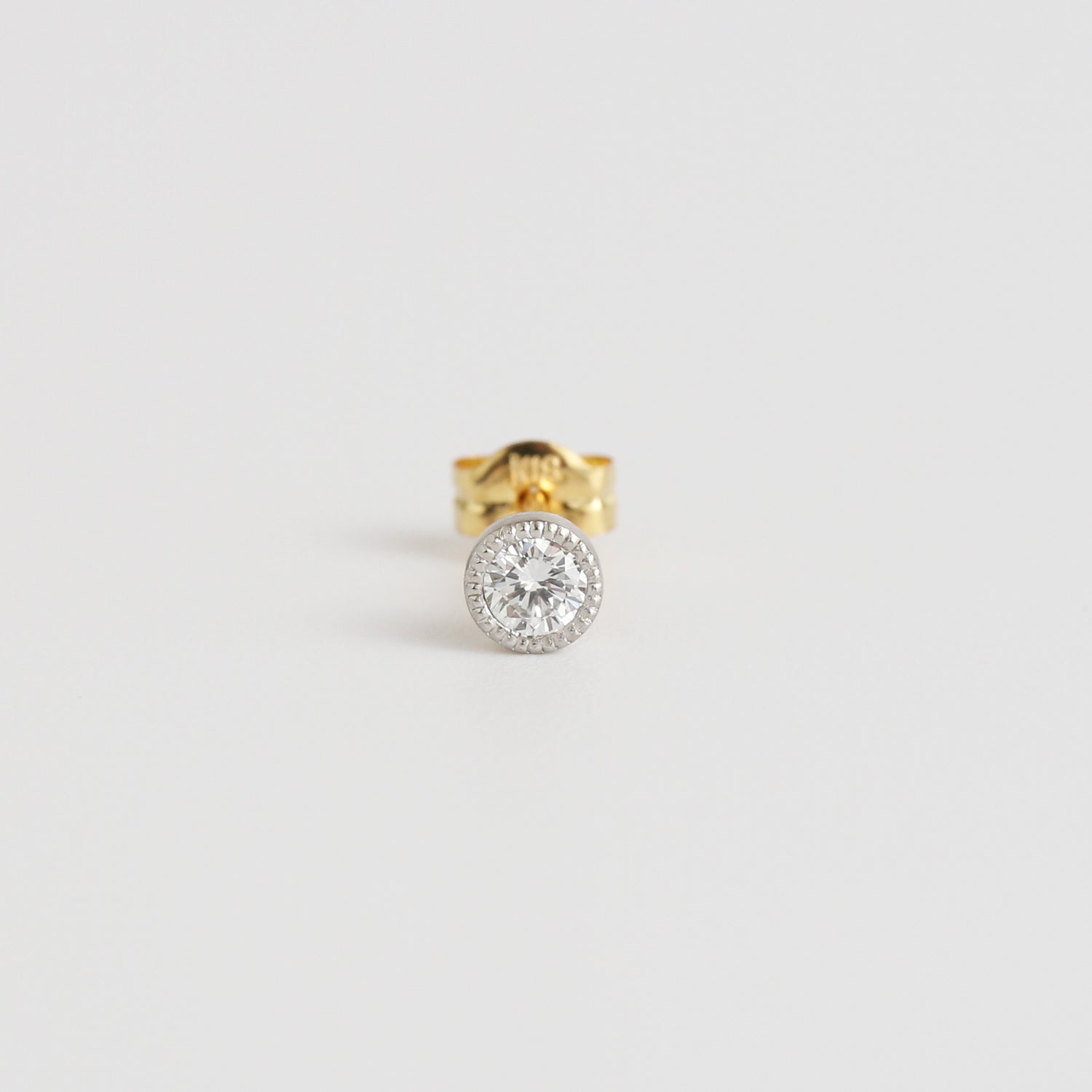 Grace Stud | Diamond Stud Pierce | Brilliant 0.10ct