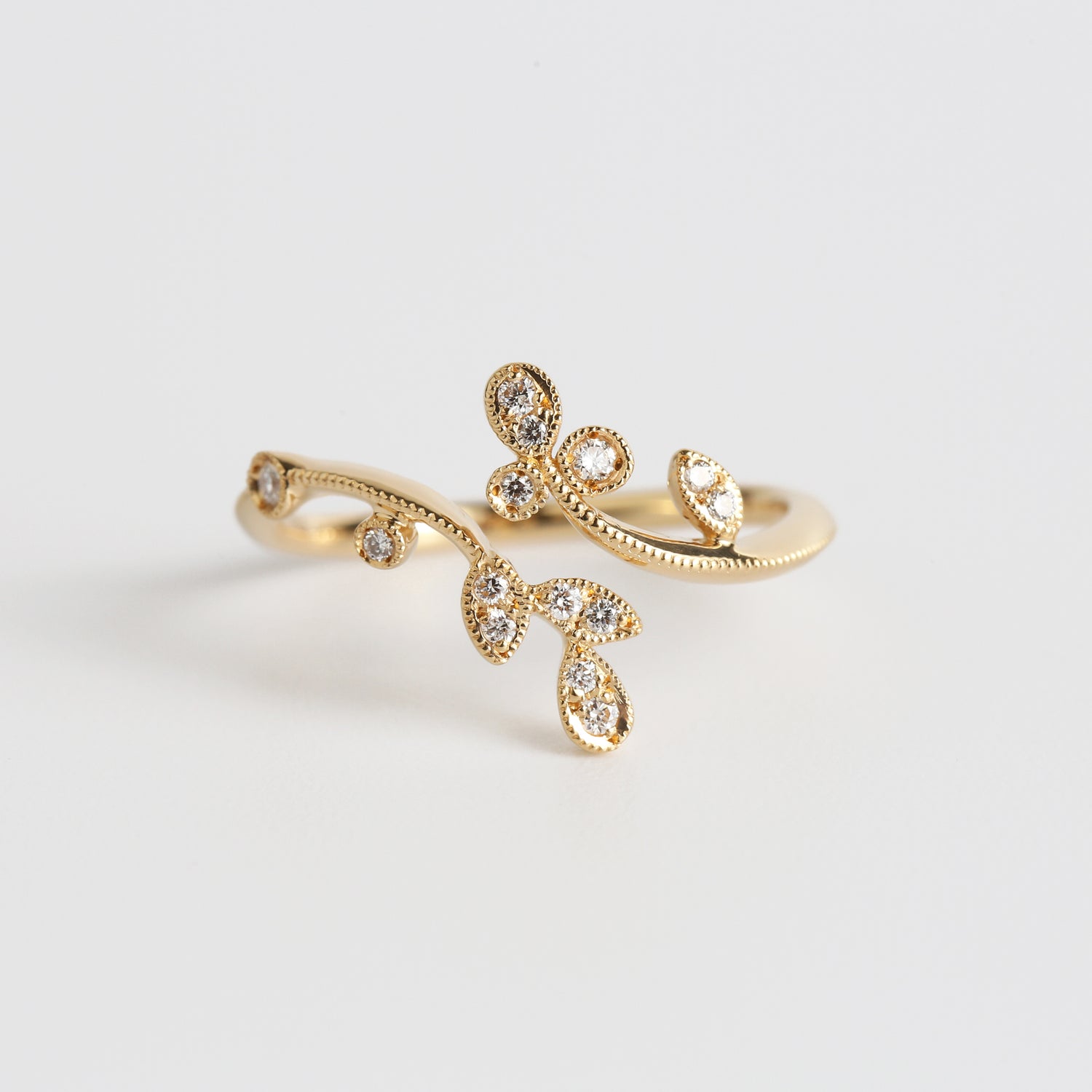 Leaf | Dress up Leaf Fork Ring