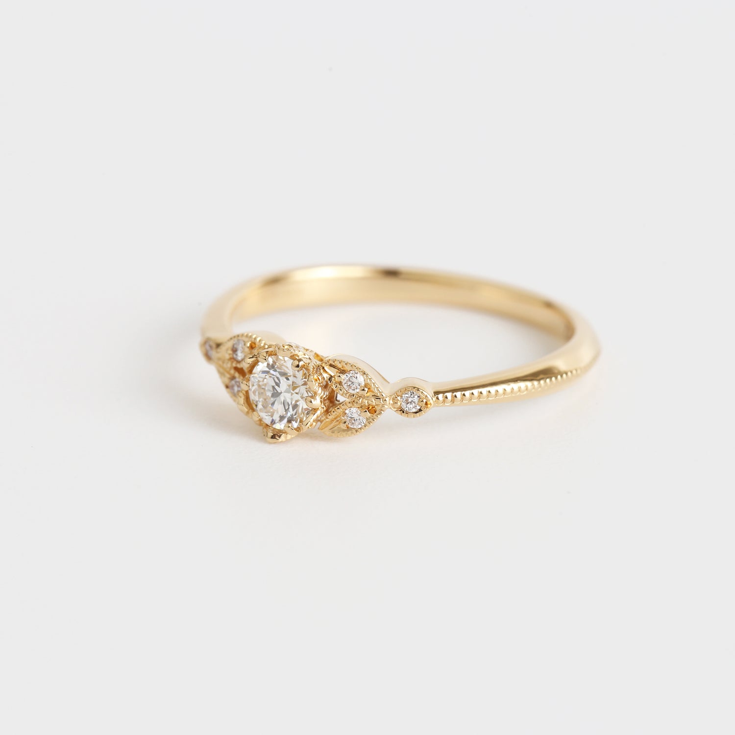 Leaf | Flower Bud Ring